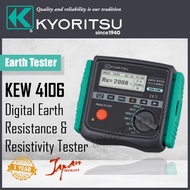 Kyoritsu Kew 4106 Digital Earth Tester (Made in Japan)