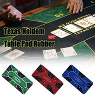 1.2*0.6m/1.8*0.9m Texas Holdem Table Pad Rubber Pokers Tablecloth Board Games Desk Mat Gaming Table 