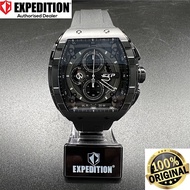 (Official Warranty) Expedition Chronograph Black Rubber Band Men Watch E6782MCRIPBA