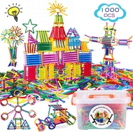 🔥Ship 24H🔥 Kids 3D Building Blocks Smart Stick Montessori Toys Jigsaw Puzzle Stem Toys Puzzle Block 