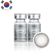 Olens Loving U Gray-  1 piece in 1 bottle （cycle 3-6 months）, contact lens,  korean  lens, lens