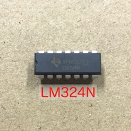 IC LM324N LM324 TI Quad Op-Amp ไอซี DIP-14