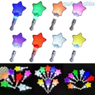 Un* Pack of 5 Light Up Wand Sticks Muti-Color Flashing Wands for Party Concerts
