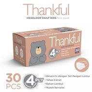 SEHAT-thankful face mask kid headloop daily 30s -