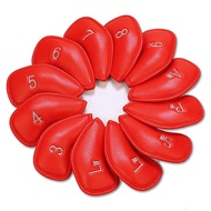 MANNYI Wedge cover Iron pole cover Golf Putter Accessories Embroidery 4-9PSAX Golf Iron Covers Set G