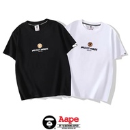 Original AAPE Men T shirt Fashion Casual Print Loose Men Short Sleeve Top Baju-T Lelaki AAPE