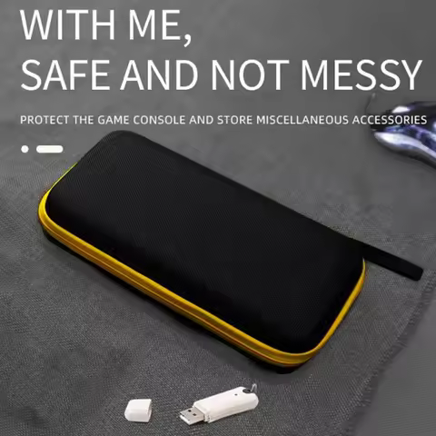 Handheld Console Carrying Case Hard Portable Retro Game Console Storage Bag for Retroid Pocket 3 3 P