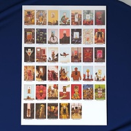 The Unveiled Tarot Stickers - 78 Pcs in Two A4 Sheet, Each 4x6cm Vinyl Adhesive Decals for Laptops, 