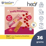 Heal Fruity Raspberry Breakfast Protein Bar (36g) - HALAL