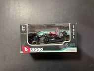 Bburago 1:43 F1 Mercedes AMG W12E Performance 44號 路易斯·漢莫頓 模型車 收藏 精品 比美高 正品