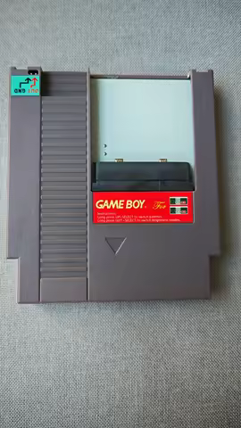 NES to Game Boy Converter Cartridge - Play Game Boy Games on NES Console with Original Chip & RGBS S