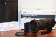 （總代理）SIGMA 60-600mm F4.5-6.3 DG OS HSM 總代理公司貨(for Canon)