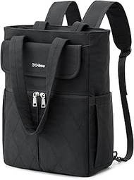 G4Free 2 in 1 Slim Tote Backpack, 15" Laptop Backpack Work Daypack for Women