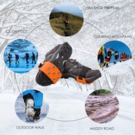 Anti Slip Ice Claw Ice Gripper Outdoor Climbing Snow Over Shoes Covers Hiking Shoe Cover