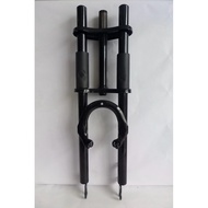 Upgraded ♜DOUBLE FORK Fork basikal basikal lajak 20inch Double fork GT stem Double fork lajak