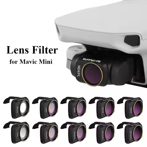 Drone Lens Filter for DJI Mavic Mini 2 SE 1 Filters MCUV ND CPL ND Set Camera Lens Filter for DJI Ma
