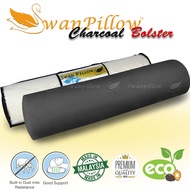 SwanPillow Latex Charcoal Bolster