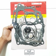 Terbatas Paking full set Tiger 200 blok head cop top kopling magnit tirev revo gasket perpak packing seher