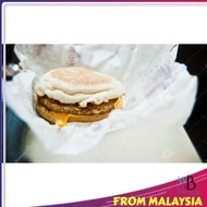 [100 helai] Pembalut Burger 100 Helai / Burger Wrapper/Burger Wrap/ Printing & Plain Design