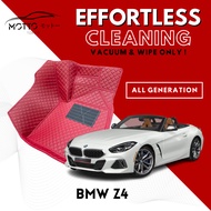Motto Customised 5D Car Mat BMW Z4 2nd Gen E89 [PU Leather alas kaki karpet kereta carpet 100% Fit]