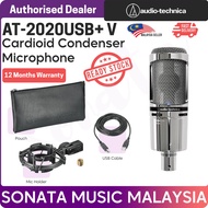 AUDIO TECHNICA AT2020USB+V CARDIOD CONDENSER USB MIC LIMITED EDITION REFLECTIVE SILVER FINISH AT 202