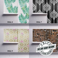 45cm*10m 2D Wallpaper Roll Self Adhesive Waterproof Wall Decor VALOOBUY