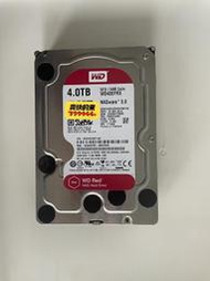西數4TB WD40EFRX紅盤，NAS