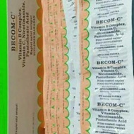 BECOM C /VITAMIN C /OBAT BECOM C 1 stip 10 tablet