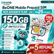 Simkad BeONE Mobile 4G 5G | Prepaid Malaysia | Kekal Nombor Lama | Maxis Coverage Simkad Beone mobil