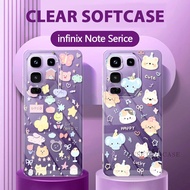 Latest Premium Animal Girl Case Infinix Note 50 Pro 5G 30 40 Pro Plus 5G 40 4G Tk Cute Casing hp