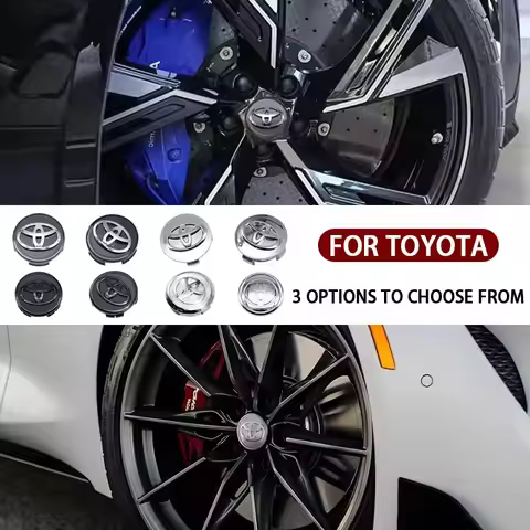 4 PCS 57/62mm Suitable for Toyota Corolla RAV4 LEVIN Yaris C-HR Camry Prius Prado Car Center Hub Cap