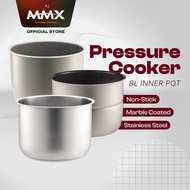 MMX Ewant 8L Pressure Rice Cooker Inner Pot Replacement - Non-Stick / Stainless Steel / Marble Coating