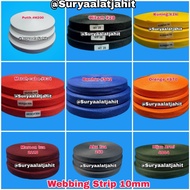 8-in-1 (1cm) Full Color Polyester Webbing – Size Umum | ±20y pcs/ | Rp8,950/±20y