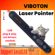 Viboton Wireless Presenter Red Laser Pointer Presentation Powerpoint Slide Remote Pointer Pen Mouse 
