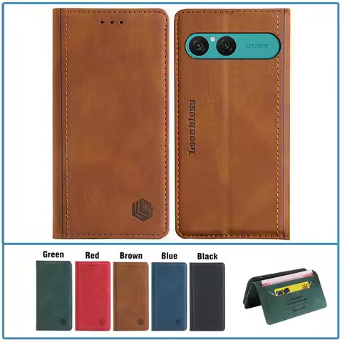 Flip Case For Sony Xperia 10 VII Phone Case Sony Xperia 10VII Cover Global Version Sony Case Xperia 