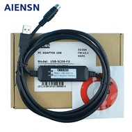 YY Compatible with Mitsubishi plc programming cable 1N/1S/2N data download communication connection 