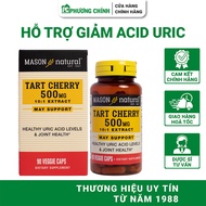 Viên Hỗ Trợ Giảm Acid Uric Mason Natural Tart Cherry Hỗ Trợ Sức Khoẻ Xương Khớp 90 Viên/Hộp