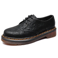 Dr.Martens 1461 Martin Shoes Men's Low Cut Cowhide Embossed Martin Shoes