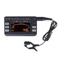 Musedo Mt-40ตัวปรับระดับเสียงกีต้าร์อิเล็กทรอนิกส์ดิจิตอล3 In 1 Lcd กีตาร์/เบส/ไวโอลิน/Ukulele เครื่