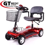 GT MEDIC GERMANY Electric Transport Mobility Scooter Motorcycle Wheelchair Bike Motor Wheel Chair / Kerusi Roda Elektrik