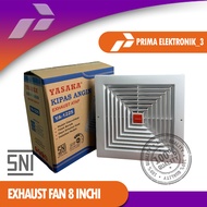 Exhaust Fan Kipas Angin Hexos Plafon 8 Inch - YASAKA