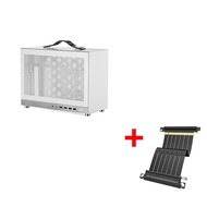 S450 12.4L MESH ITX Chassis - 240 AIO Compatible, PCI-e Riser Cable Included, 337mm GPU, 67mm Radiat