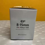 Canon EF 8-15mm f/4 L USM fisheye
