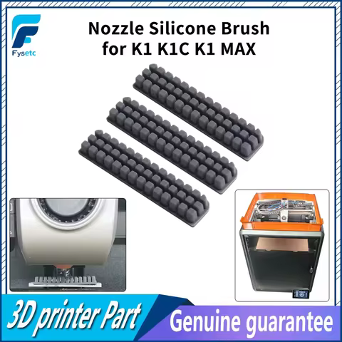 For Creality K1 K1C K1MAX Nozzle Silicone Brush 3D Printer Nozzle Cleaner Tool for K1 Series 3D Prin