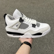 NK-AJ 4 "Military Black" sports Cushion running basketball shoes-*&&