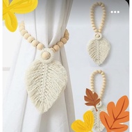 Macrame curtain rope, mote rope