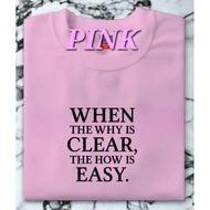 TSHIRT ACTIVE LIFE-WHEN THE CLEAR DESIGN,UNISEX,PLUS SIZE,COD