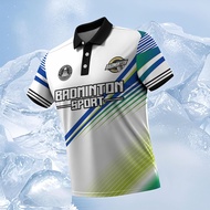 HYS Cost-effective Badminton Jerseys Brand Sportswear Men's Shirts Outdoor Running Polo Shirts Ca