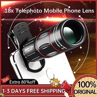 ♞APEXEL Universal 18x25 Monocular Zoom HD Optical Cell Phone Lens Observing Survey 18X Telephoto Le