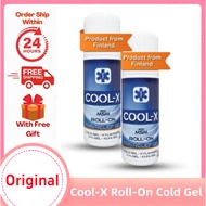 【Ready Stock】BREGO COOL X ROLL ON PAIN GEL 75ML(Exp. Date: 12/30)